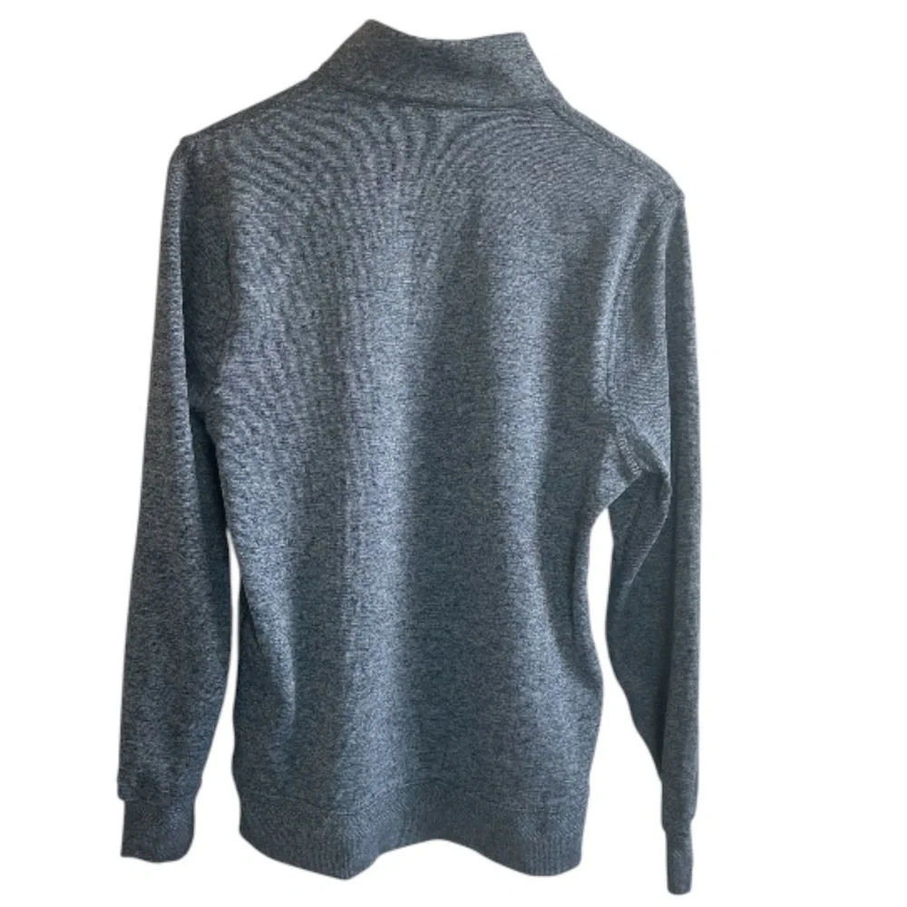 Nike Men's Gray Zip-Up Sweater
